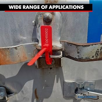 Amazon.com: Kable Kontrol Serialized Flag Numbered Cable Zip Ties