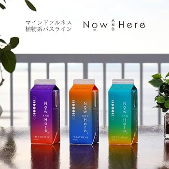 Amazon | Now and Here ヘアケアセット ［ シャンプー/トリートメント
