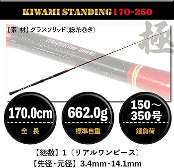 Amazon | ゴクスペ(Gokuspe) Gokuspe スタンディング専用竿 GrandEvo