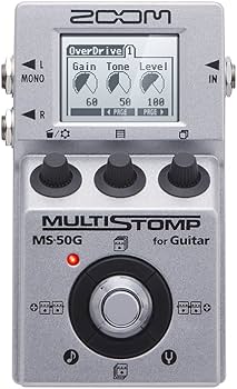 Amazon.co.jp: ZOOM MULTI STOMP マルチエフェクター MS-50G : 楽器