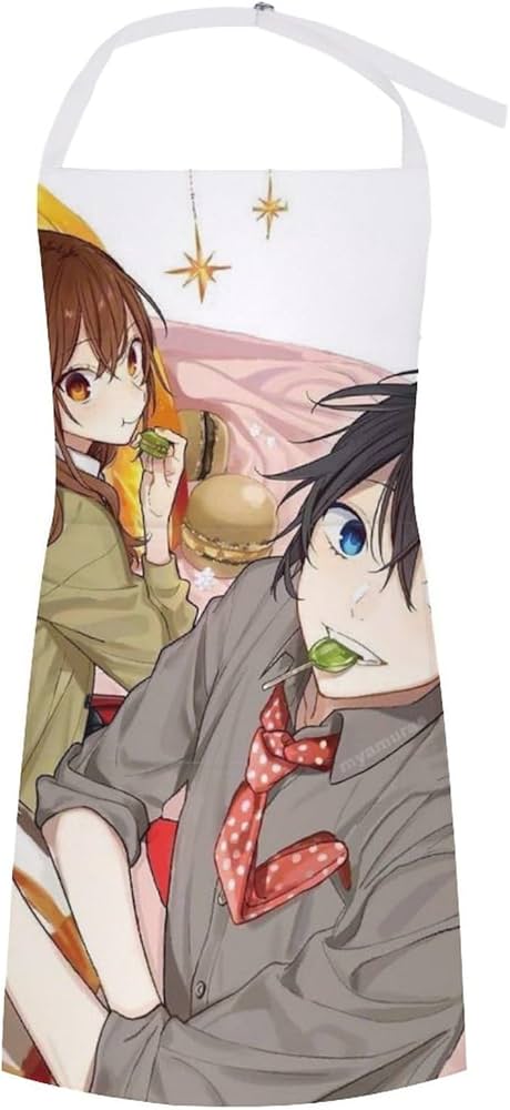Amazon｜ホリミヤ エプロン レディース メンズ アニメエプロン 前掛け