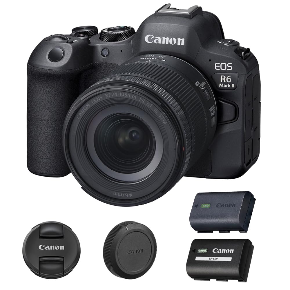 Amazon.com : Canon EOS R6 Mark II Mirrorless Camera with 24-105mm