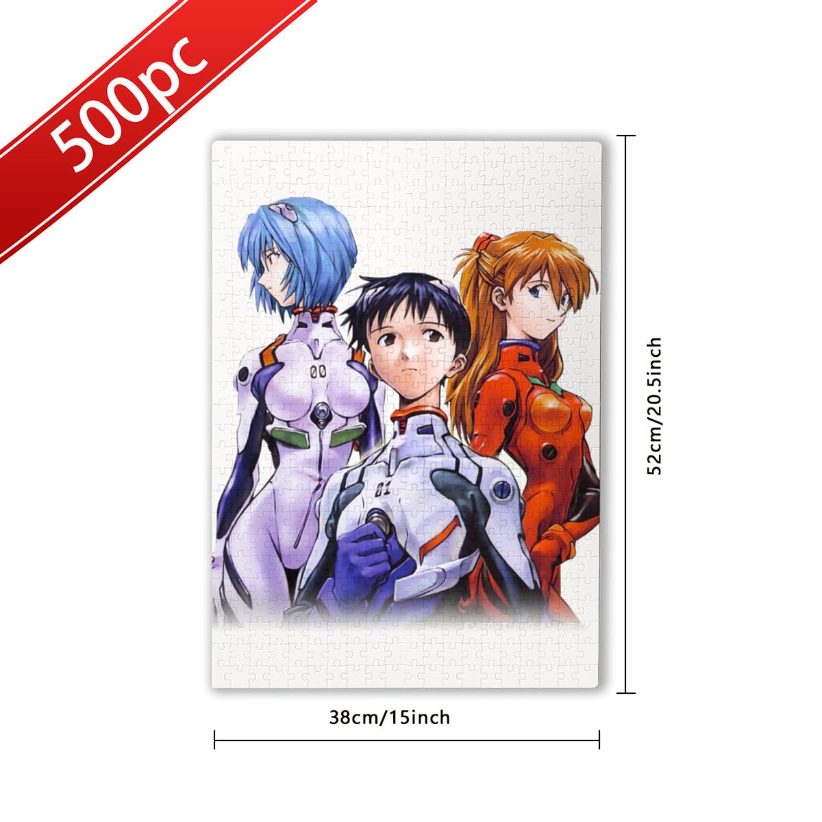 Amazon.co.jp: 500ピース ジグソーパズル 新世紀エヴァンゲリオン 木製