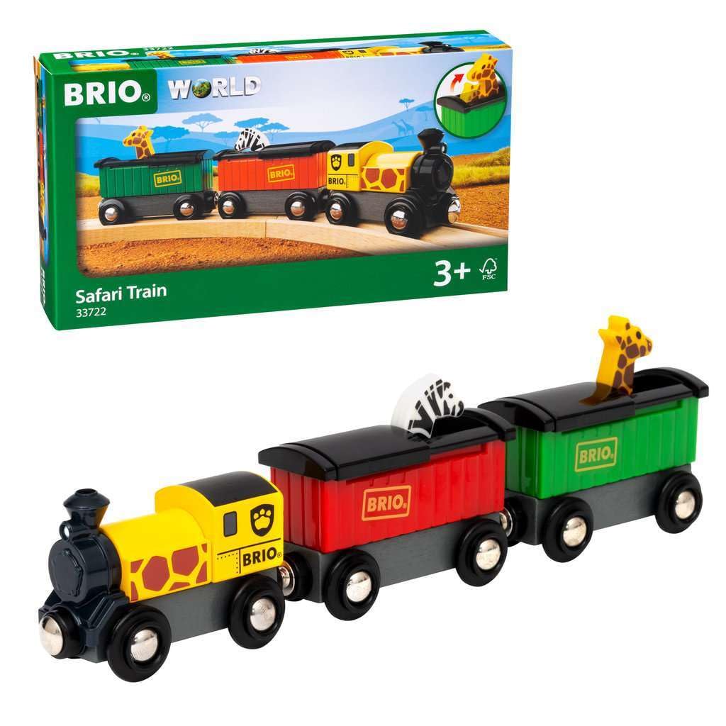 Amazon.co.jp: BRIO (ブリオ) サファリトレイン 33722 対象年齢 3歳