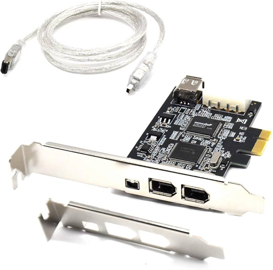 Amazon.com: Padarsey PCIe Firewire Card for Windows 10, IEEE 1394
