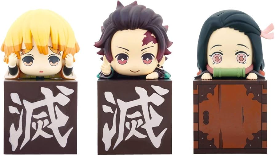 Amazon.co.jp: ひっかけ フィギュア 全3種セット 鬼（き）滅（めつ）の