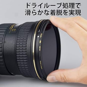 Amazon | Kenko NDフィルター ZX ND16 77mm 光量調節用 絞り3段分減光