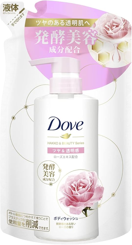 Amazon | Dove(ダヴ)ボディソープ 発酵&ビューティーシリーズ ツヤ