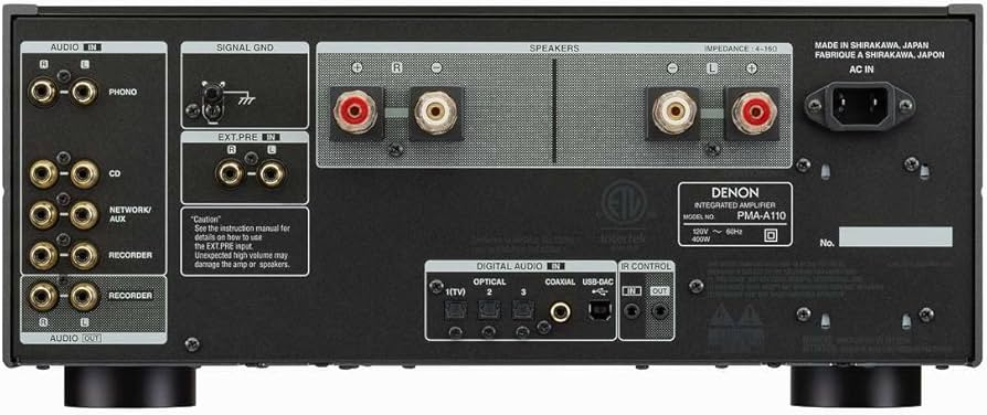 Amazon.co.jp: Denon PMAA110GS 限定シリーズ 110周年記念版 統合