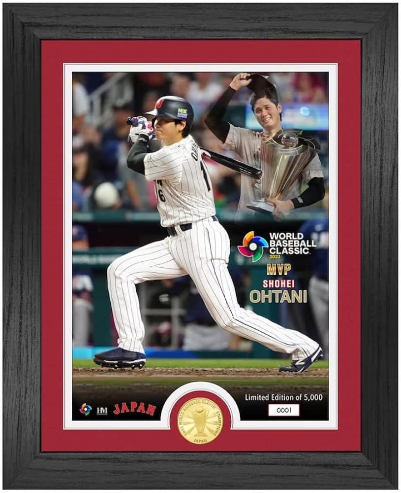 Amazon.co.jp: 祝 WBC優勝・大谷翔平-MVP優勝記念 世界限定フォト