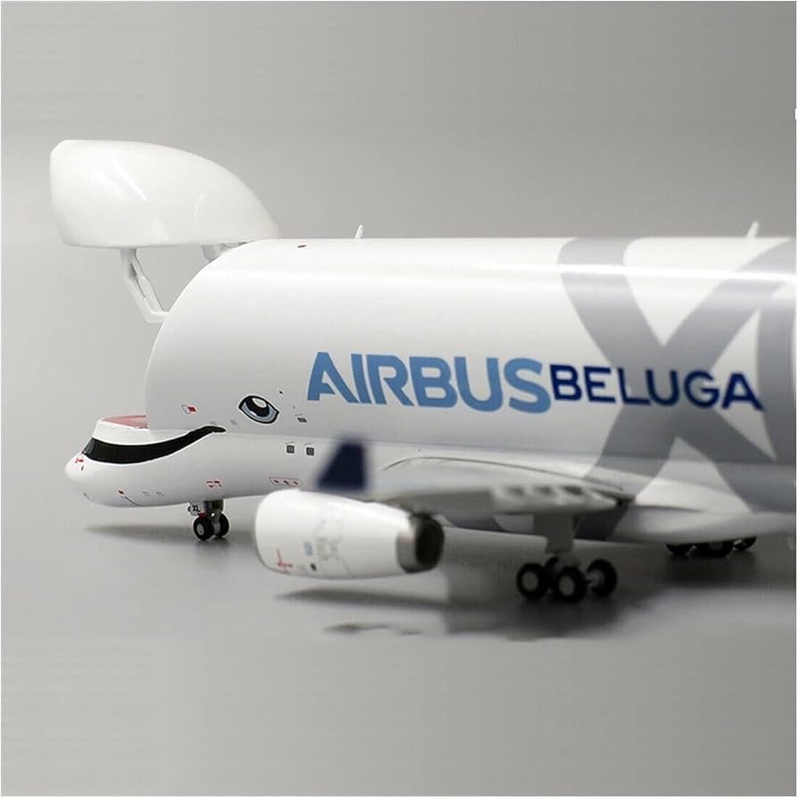 Amazon.co.jp: 航空機モデル 1/400 ベルーガ航空機モデル合金ベルト