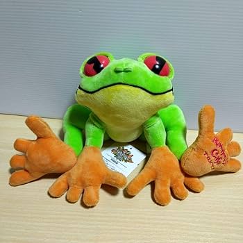 Amazon.co.jp: レインフォレストカフェ カエルぬいぐるみ : おもちゃ