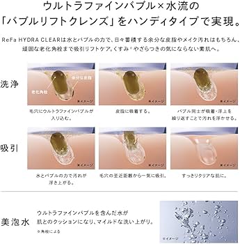 Amazon.co.jp: 【公式ストア限定】リファハイドラクリア/ReFa HYDRA