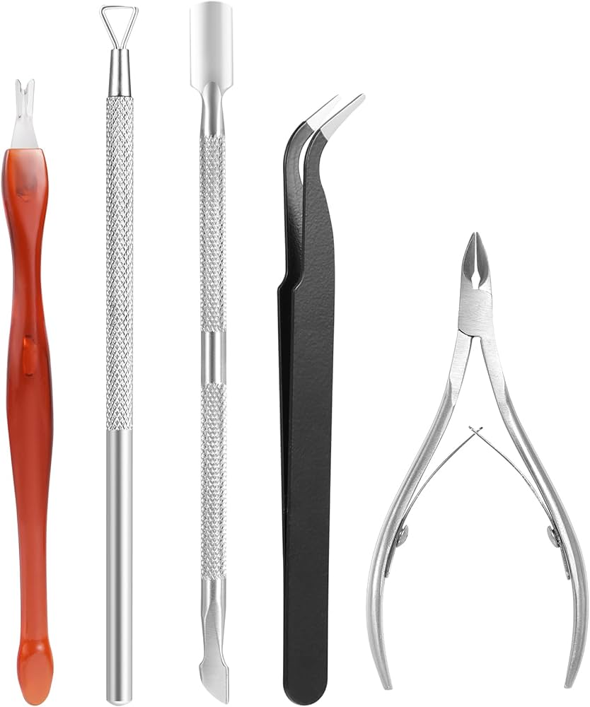 Amazon | Annhua キューティクルニッパー 甘皮処理 ネイルケア 5点