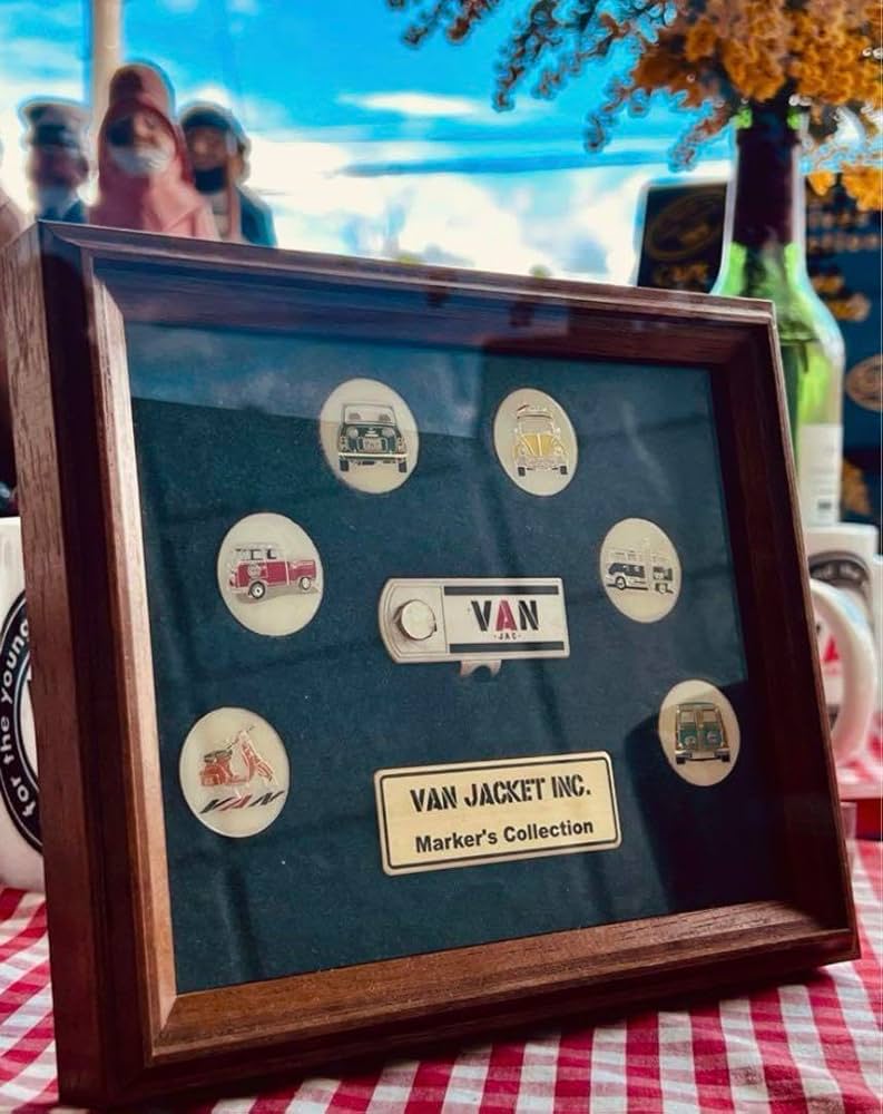 Amazon.co.jp: VANヂャケットゴルフ、マーカーコレクション6点セット