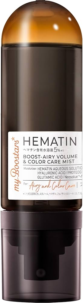 Amazon.co.jp: マイブースターズ【ヘマチン】ブースターヘアミスト