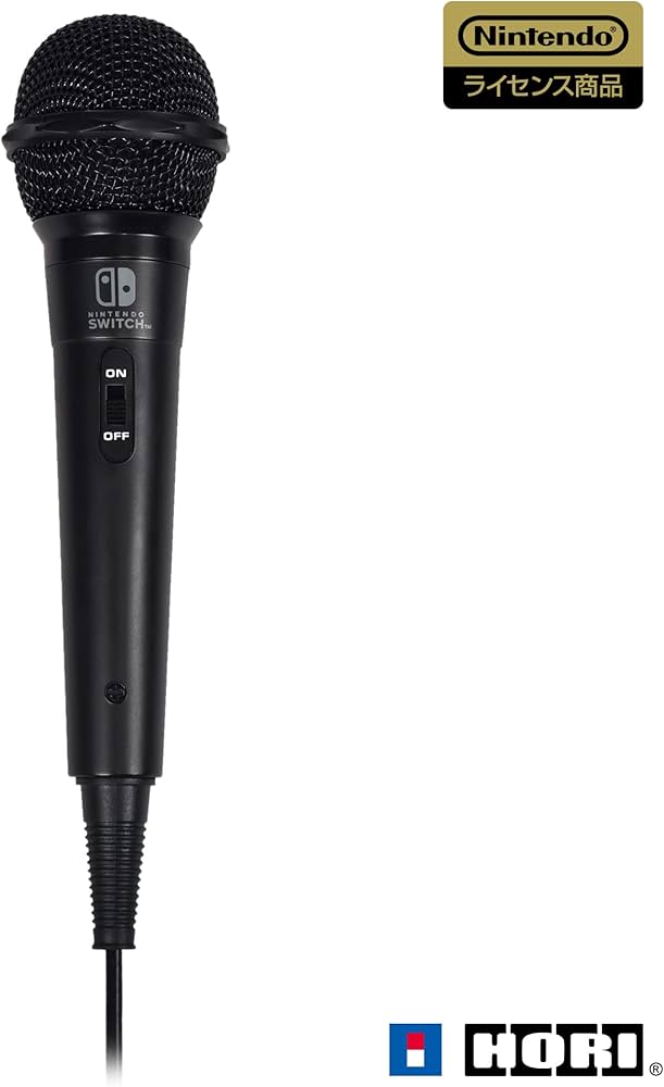 Amazon.com: ホリ 【任天堂ライセンス商品】 カラオケマイク for