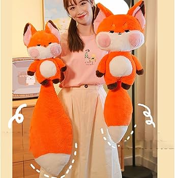 Amazon｜[LSDZW] 可愛い 狐 ぬいぐるみ もふもふ キツネ 抱き枕 きつね