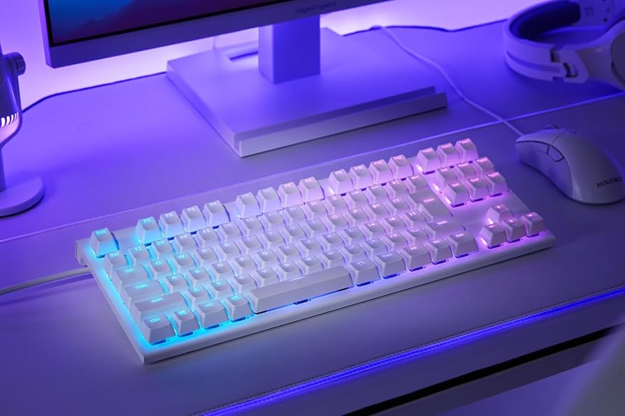 Amazon.com: Realforce Topre GX1 White TKL RGB Mechanical Keyboard