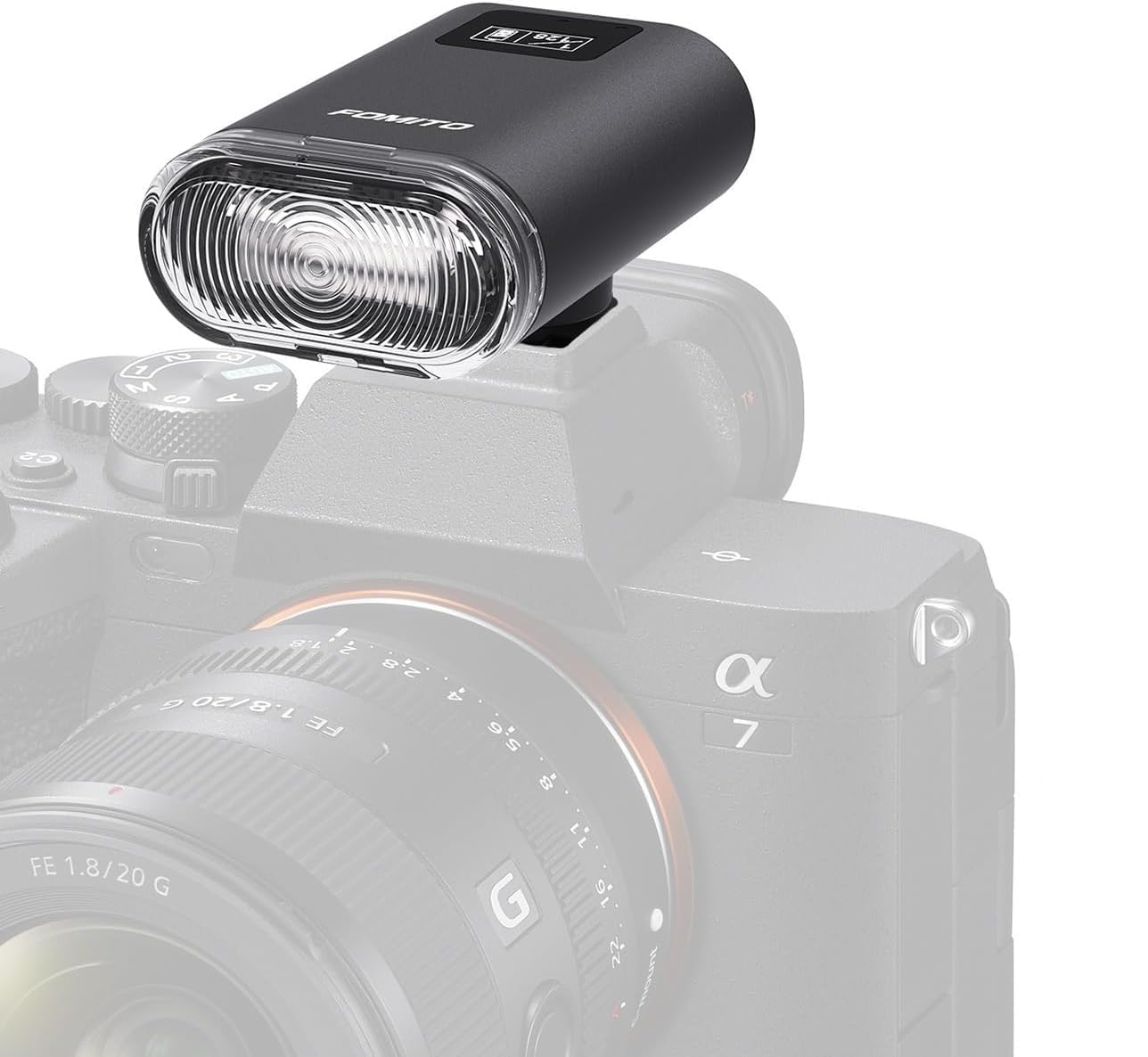 Amazon | FOMITOカメラフラッシュMiniフラッシュスピードライト GN12