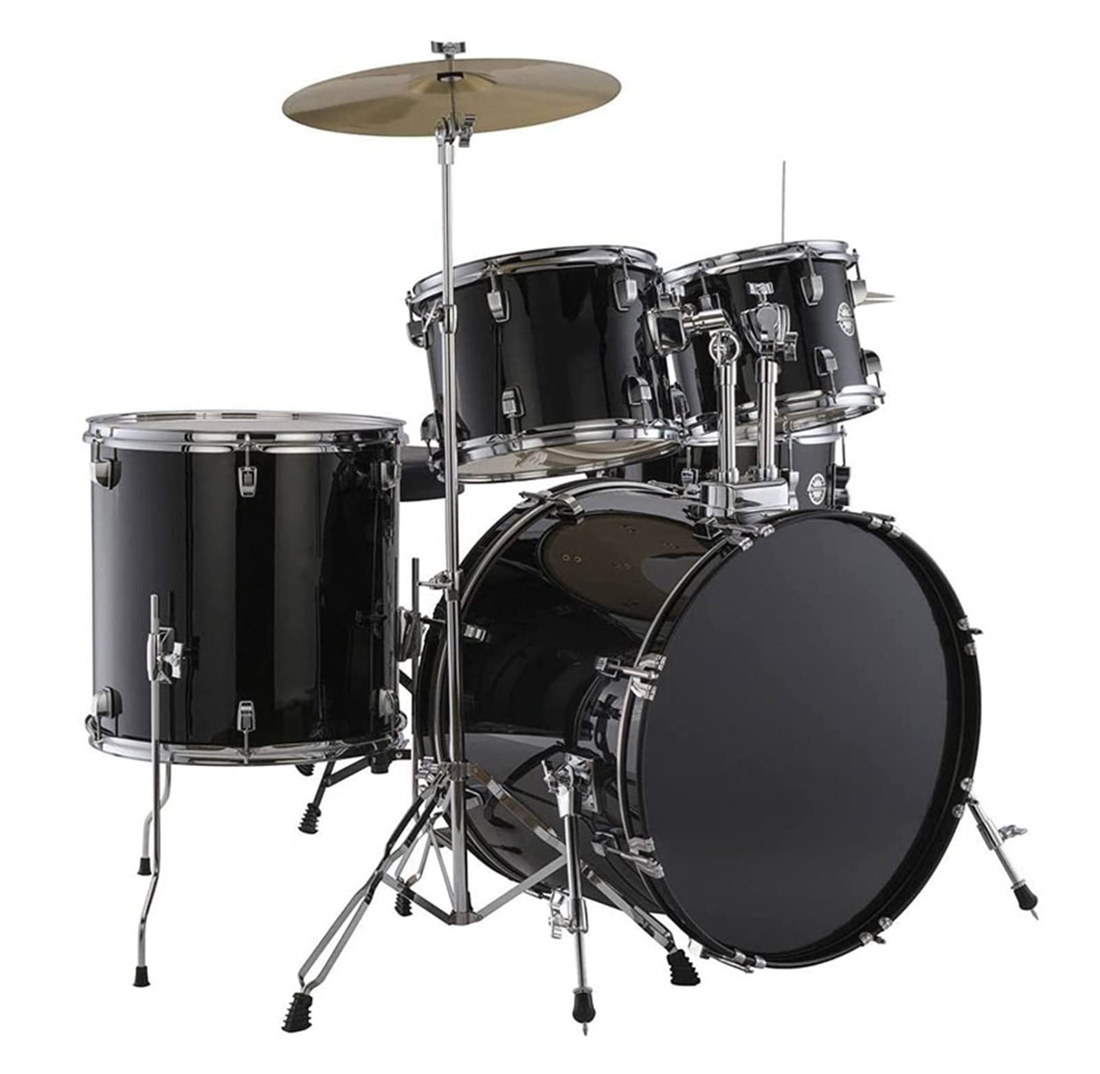 Amazon.co.jp: shuntian 5ピースの完全なドラムセット-22 