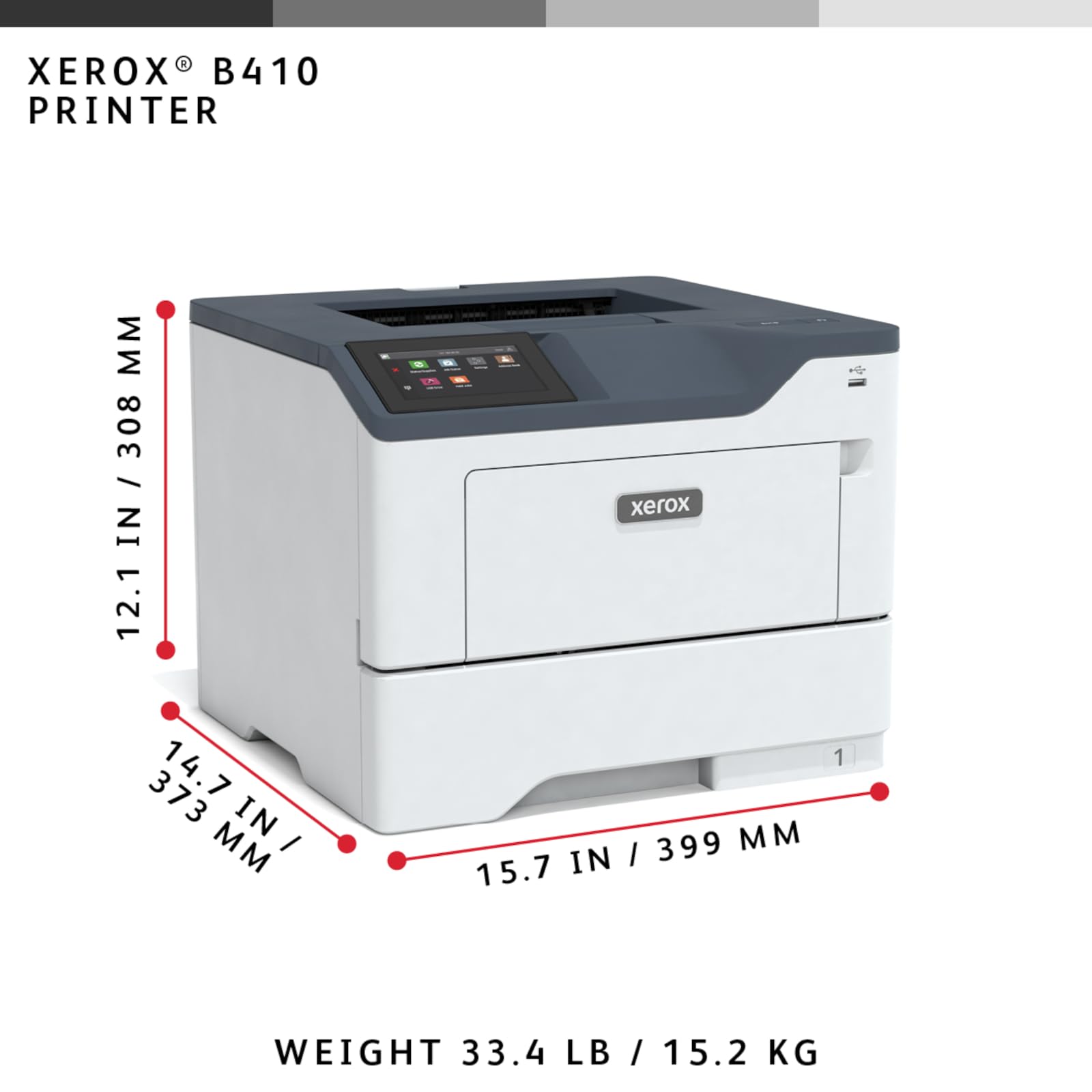 Amazon.co.jp: ゼロックス プリンター B410 レーザー 印刷 レター