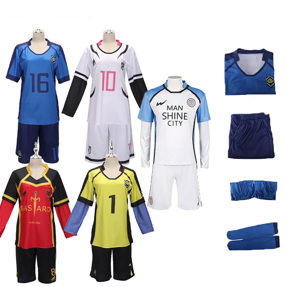 Amazon | ブルーロック ジャージ 凪誠士郎 御影玲王 千切豹馬 蜂楽廻