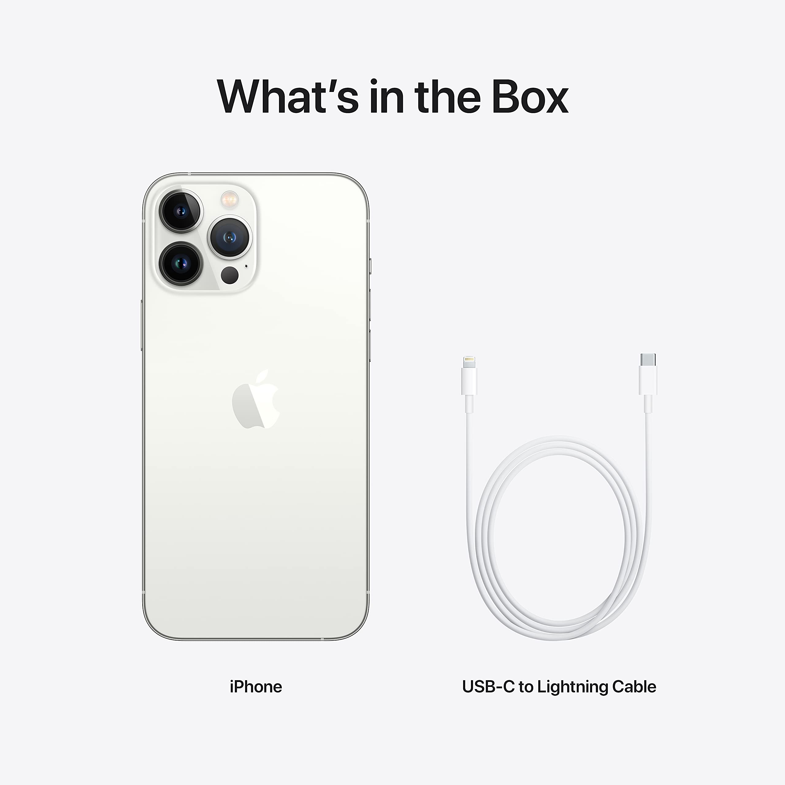 Amazon.com: Apple iPhone 13 Pro Max, 128GB, Silver - Unlocked