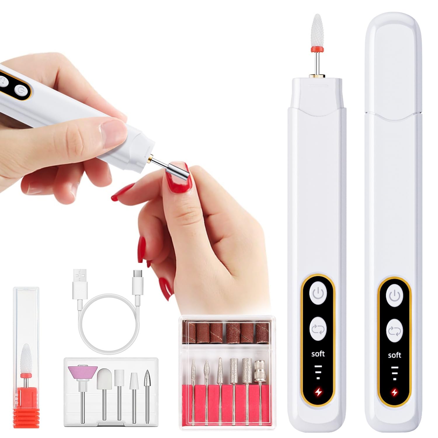 Amazon.co.jp: 「現役ネイリスト監修」ネイルマシン 電動ネイルマシン