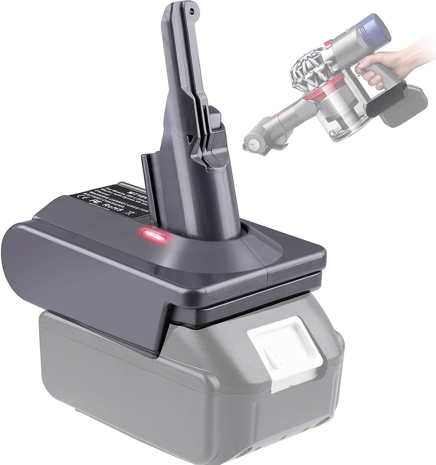 Amazon.co.jp: ダイソン V7 V8 マキタ 変換 18V バッテリー変換