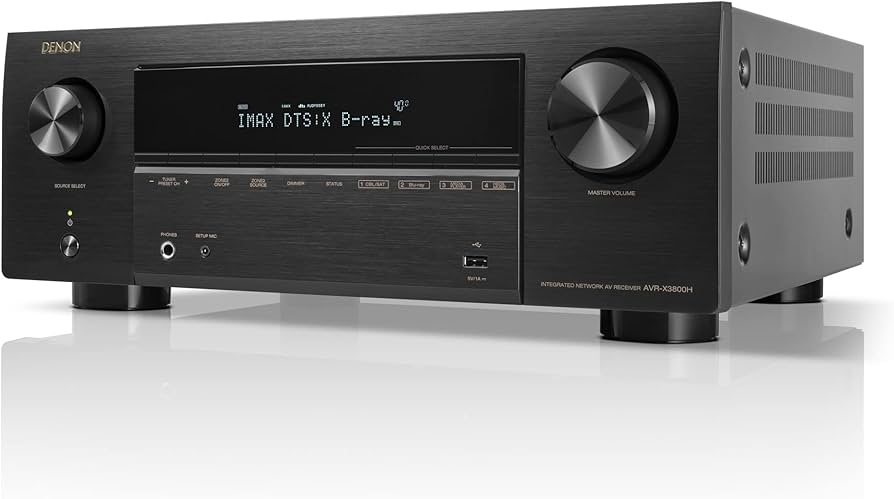 Amazon.com: Denon AVR-X3800H 9.4 Channel 8K Home Theater Receiver