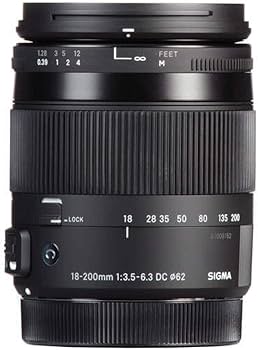 Sigma 18-200mm f/3.5-6.3 DC Auto Focus OS (Optical Stabilizer