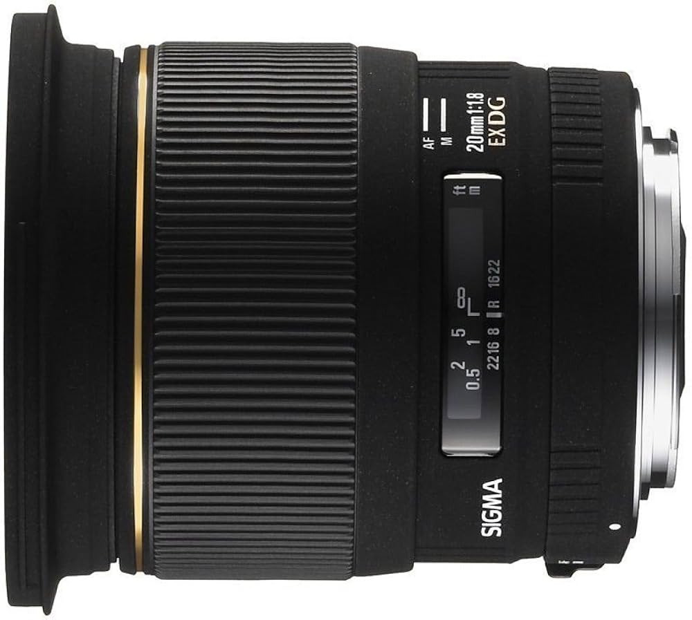 Amazon.co.jp: SIGMA 20mm F1.8 EX DG ASPHERICAL RF Single Focus