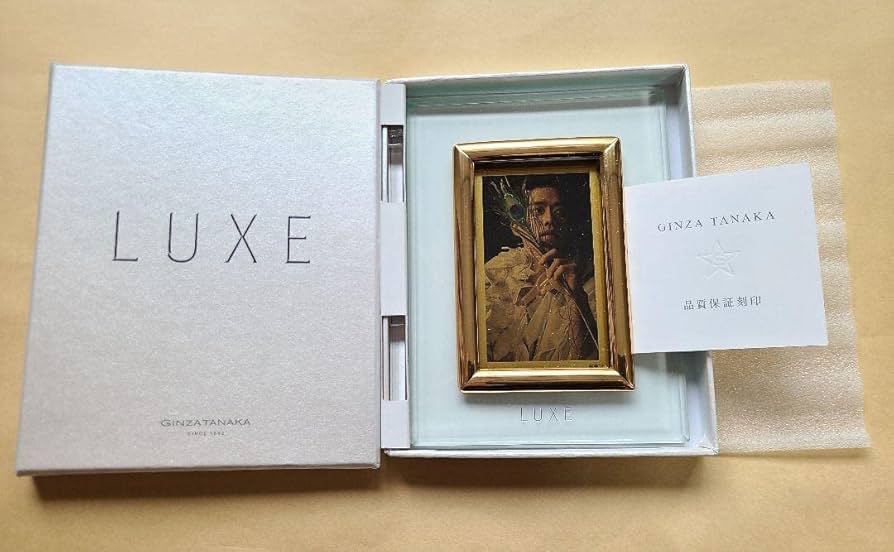 新品未使用】LUXE 髙橋大輔主演 純金プレート1g(フレーム付き)高橋大輔