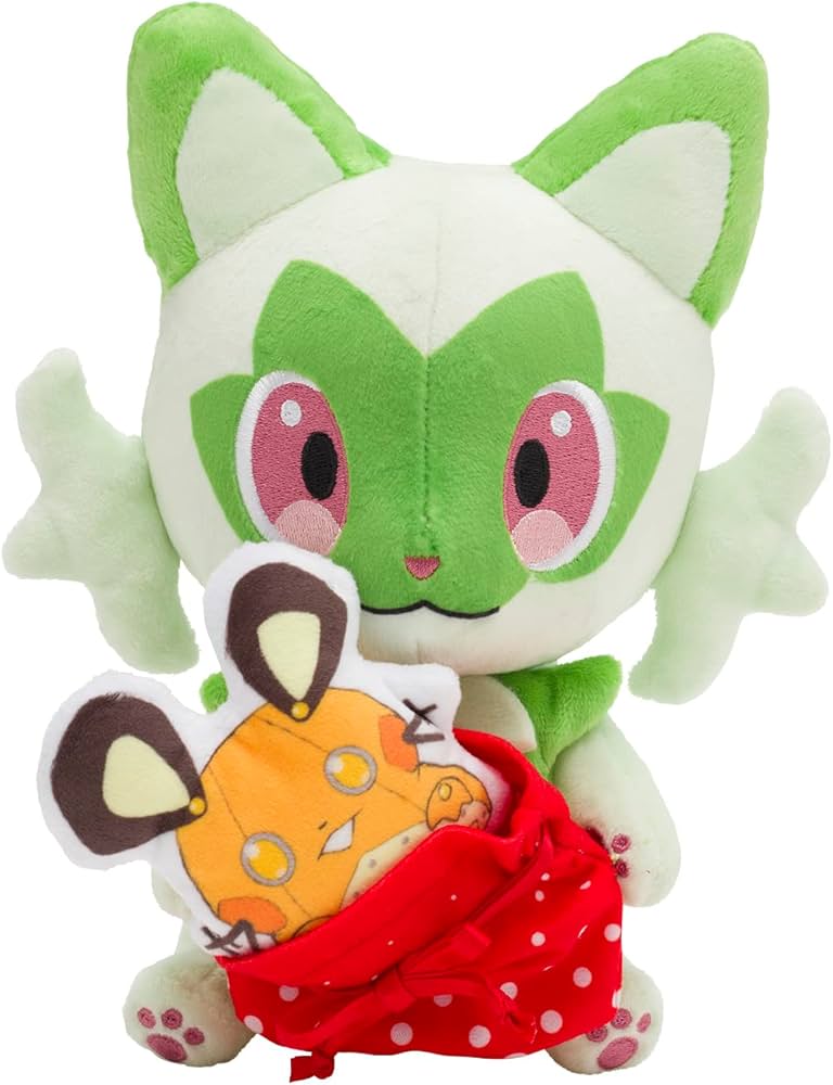 Amazon.co.jp: ポケモンセンターオリジナル ぬいぐるみ ニャオハ