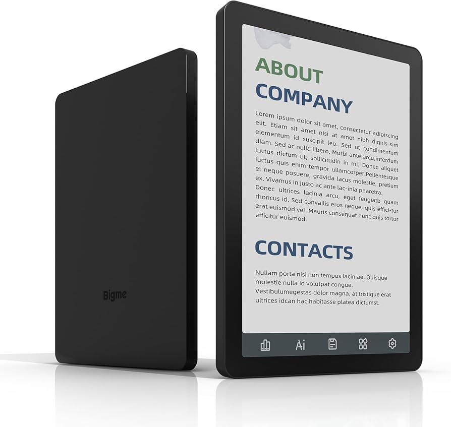 Amazon.com: Bigme B6 Color Ebook Reader, 6 Inch E-Paper Tablet