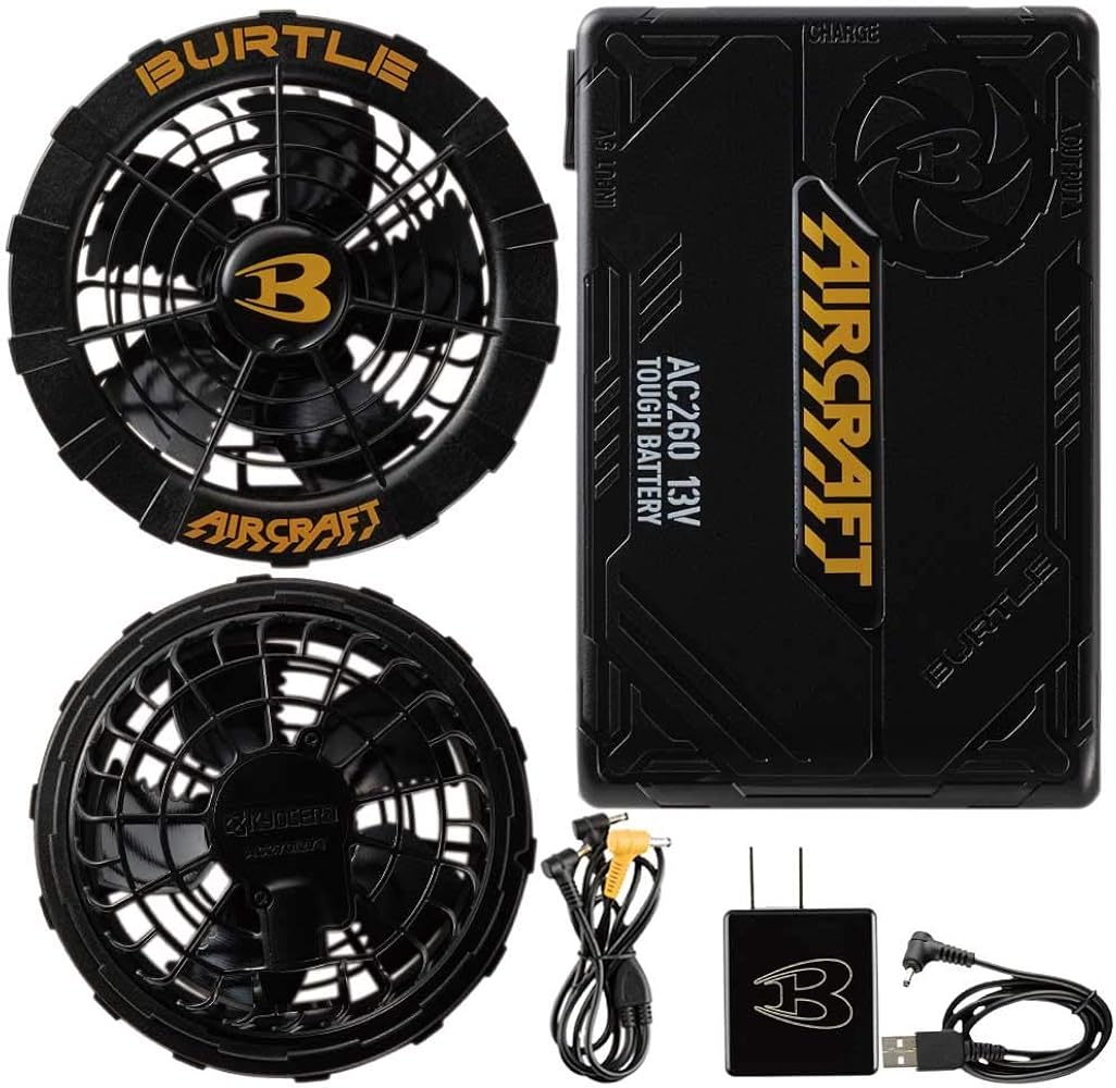 コ*ー様 BURTLE 空調服用ファンセット AC-260 13V 送料600円 バートル