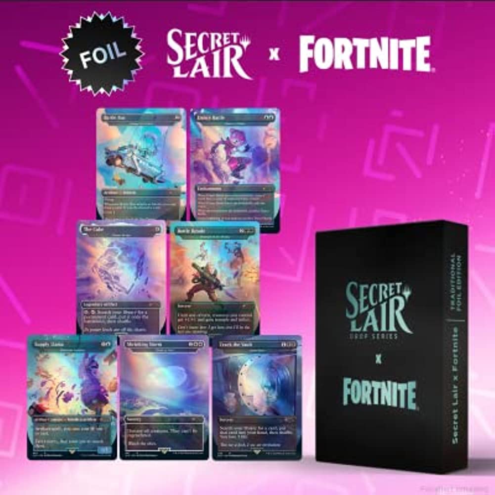 Amazon.com: Magic The Gathering: Secret Lair for Fortnite (Foil