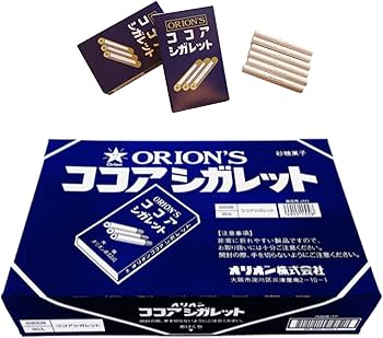 Amazon.co.jp: オリオン ココアシガレット・サワー シガレット 2箱