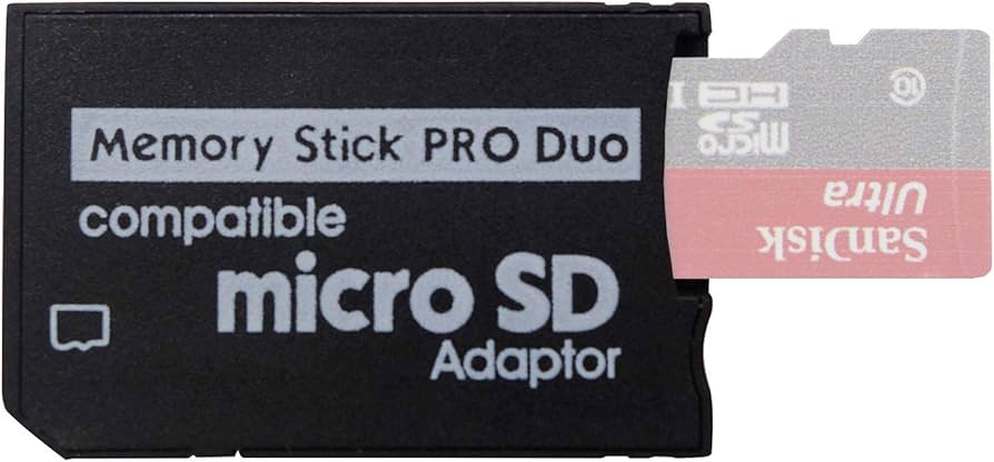 Amazon.com: PSP Memory Stick Adapter, Funturbo Micro SD to Memory