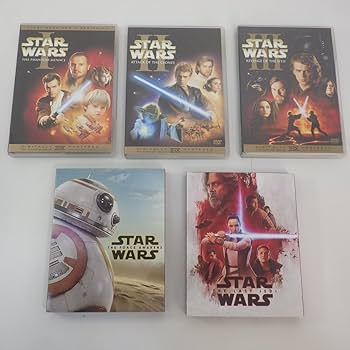 Amazon.co.jp: スターウォーズ DVDまとめて6点(9枚)セット/トリロジー