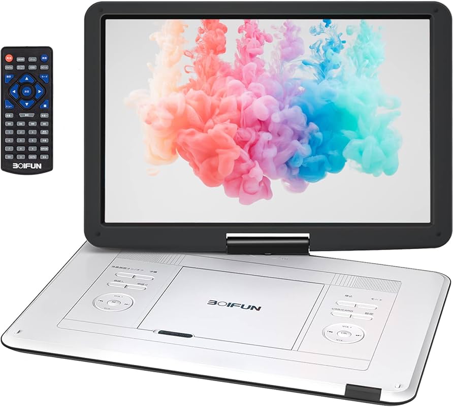 Amazon.co.jp: 【新登場】ポータブルDVDプレーヤー BOIFUN 15.6インチ