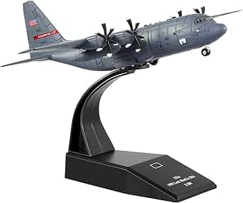 Amazon.co.jp: HANGHANG 1/200 軍用模型機 C-130 合金 戦闘機 模型