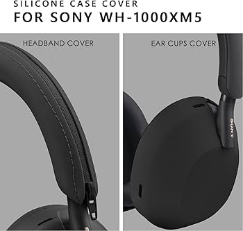 Amazon | Sony WH-1000XM5用シリコンケース Sony xm5 ワイヤレス