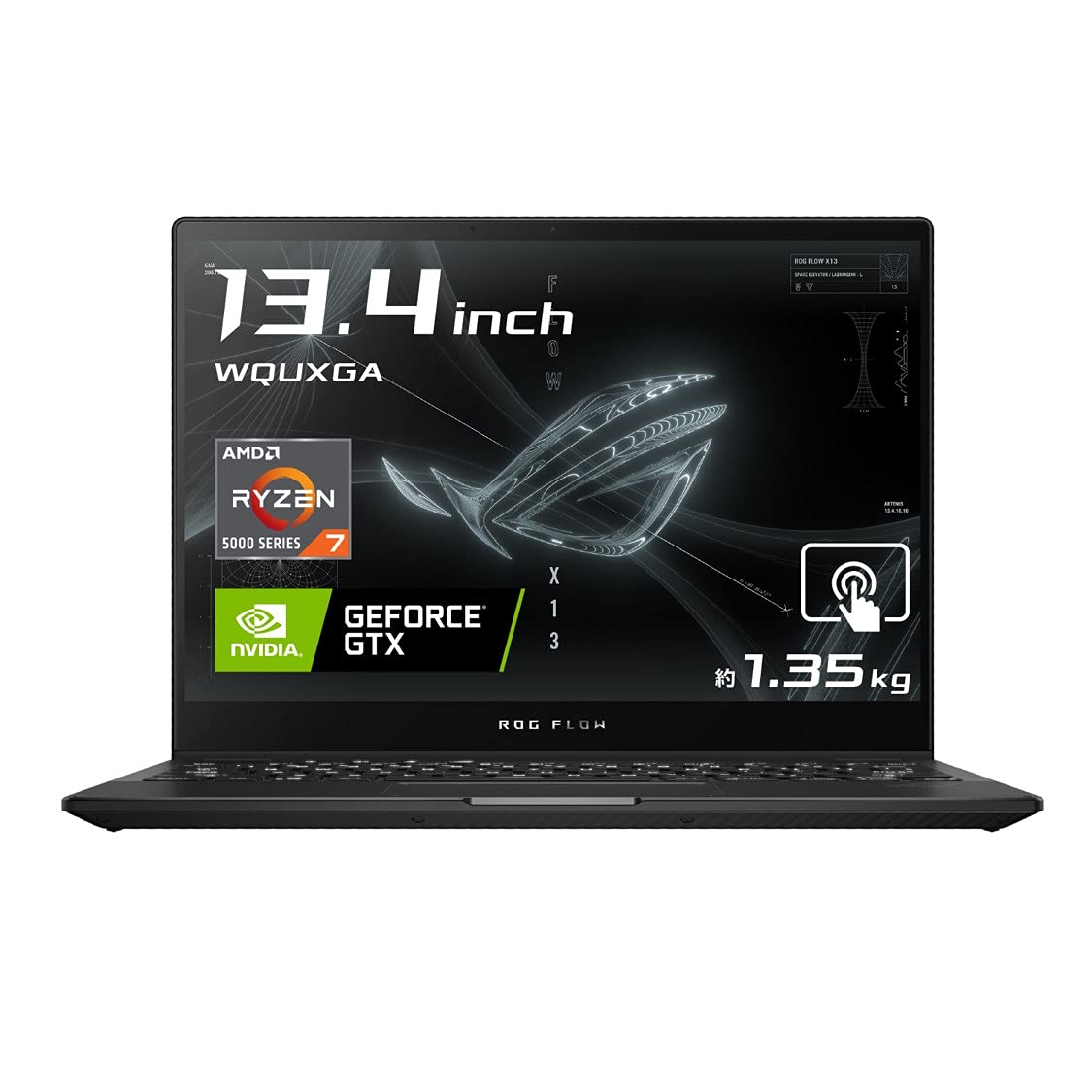 Amazon.co.jp: ASUSTek Gaming Laptop ROG Flow X13 GV301QH (Ryzen 7