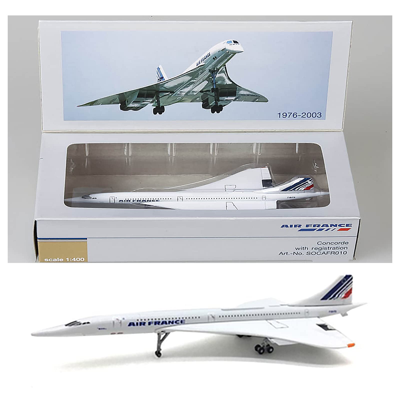 Amazon.co.jp: 1:400コンコルドモデル エールフランスコンコルド旅客機