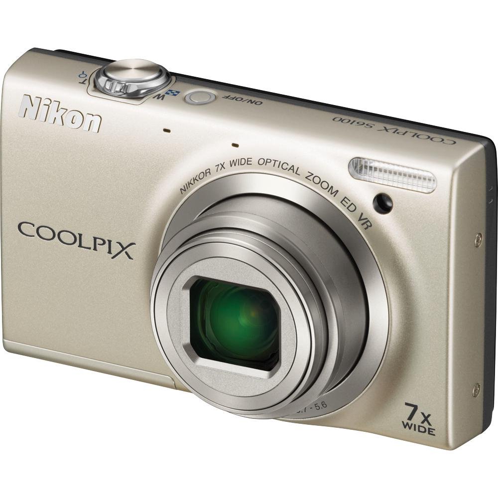 Amazon Canada: Nikon COOLPIX S6100 16 MP Digital Camera with 7x