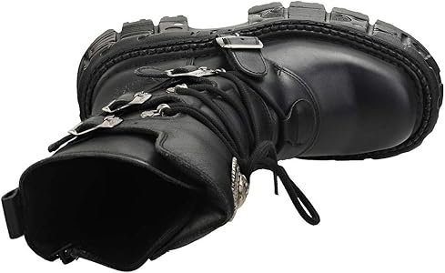 Amazon | New Rock New Punk and Rock ユニ プラットフォームブーツ