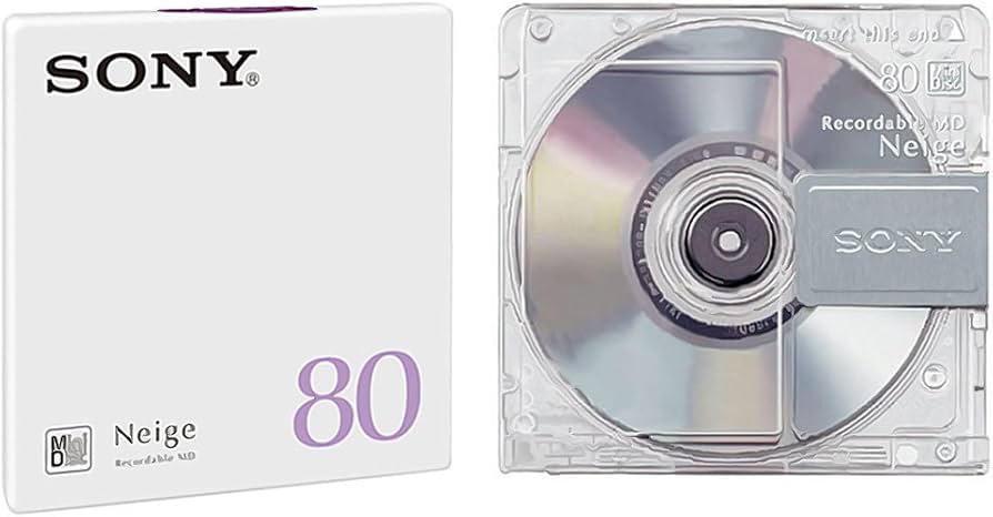 Sony Mini Disc Original Recording MD for Music 80 Minutes Sony MD