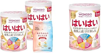 Amazon.co.jp: Wakodo 和光堂 レーベンスミルクはいはい810g×3缶パック